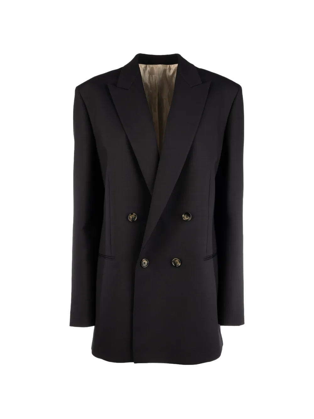 Alberta Ferretti double-breasted blazer - Blu