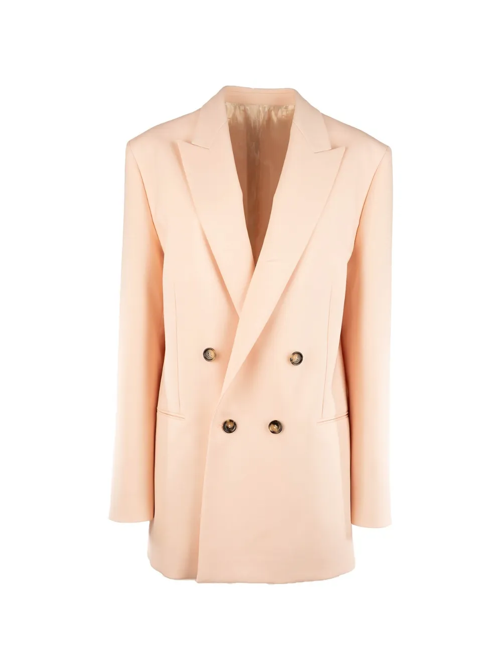 Alberta Ferretti double-breasted blazer - Toni neutri