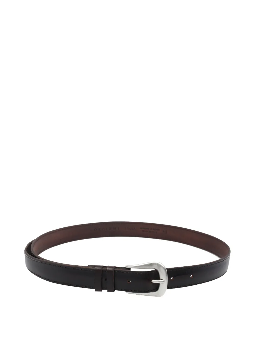 Orciani leather belt - Marrone