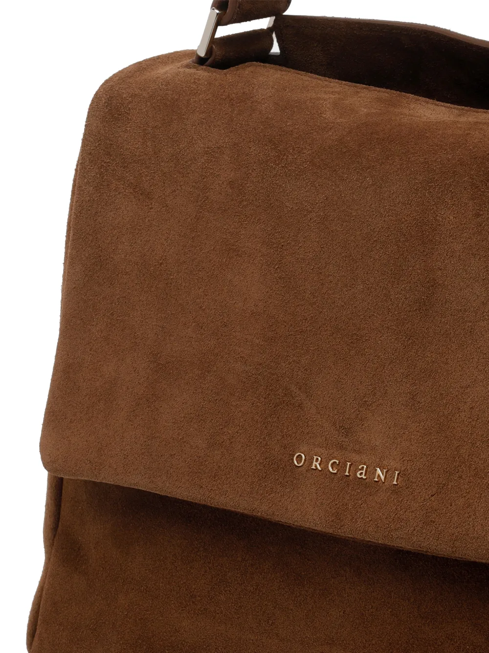 Orciani Sveva kleine shopper Bruin