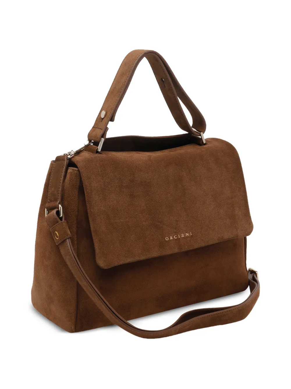 Orciani Sveva kleine shopper Bruin