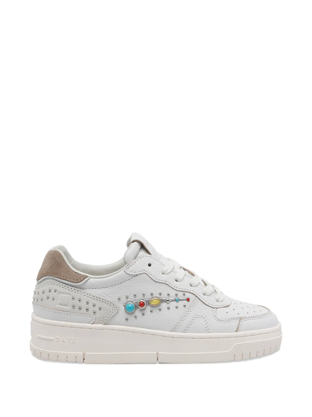D.A.T.E. Torneo studs sneakers - Bianco
