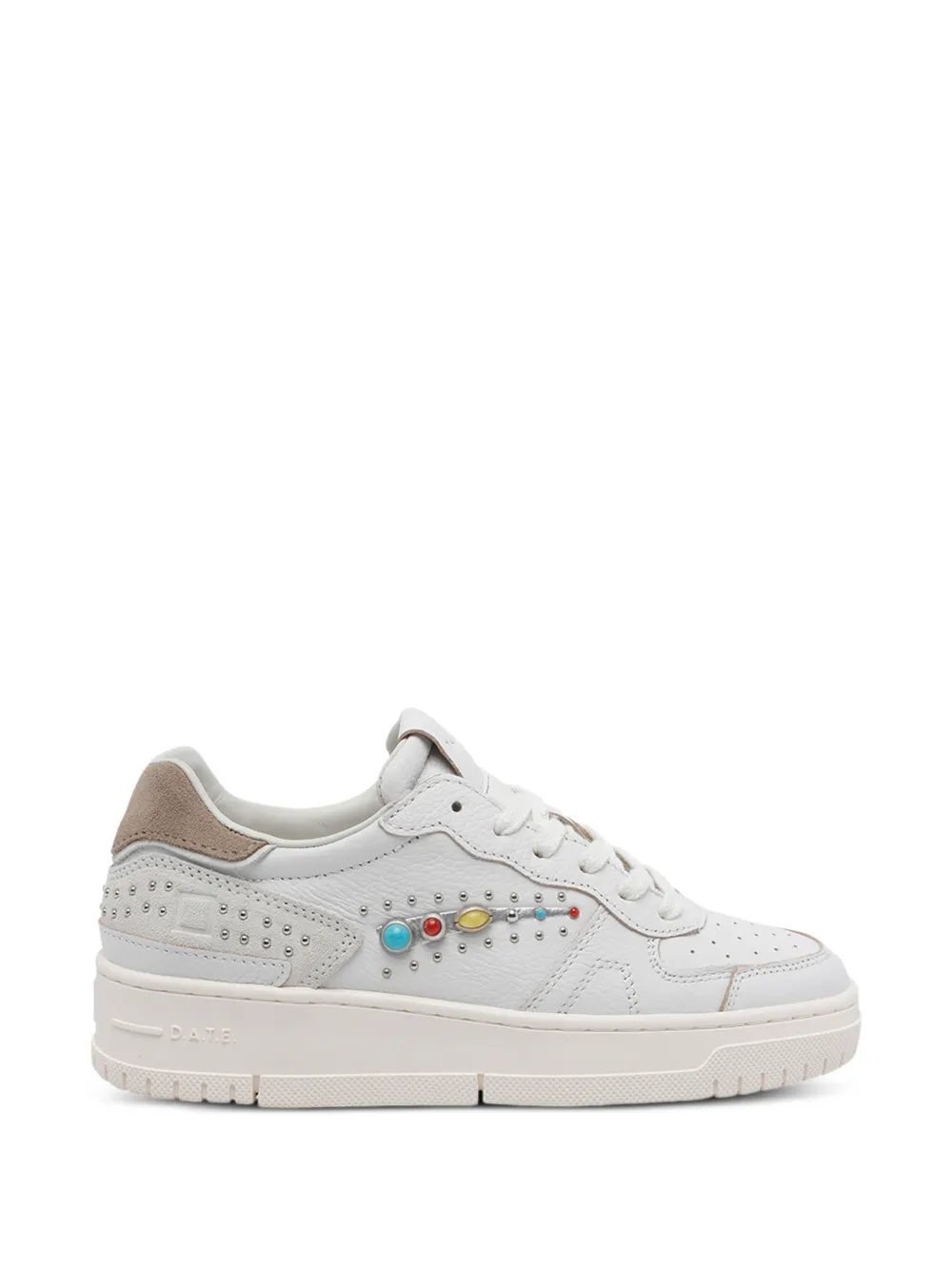 D.A.T.E. Torneo studs sneakers - Weiß