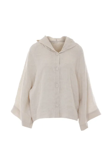 Maurizio Pecoraro floral-embroidery asymmetric jacket