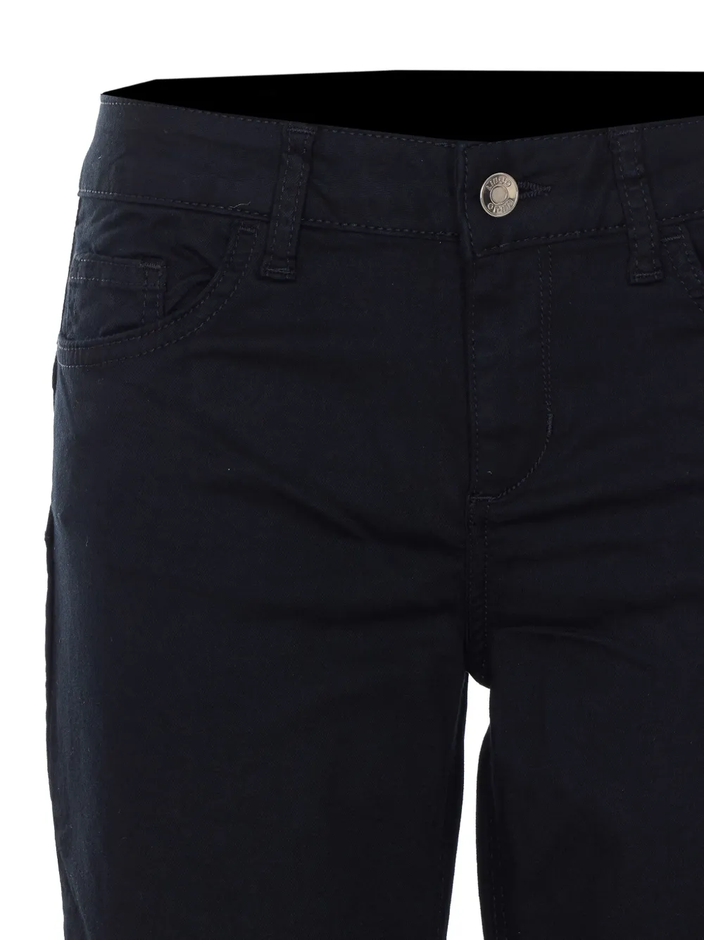 LIU JO Jeans met geborduurde bloemen Blauw