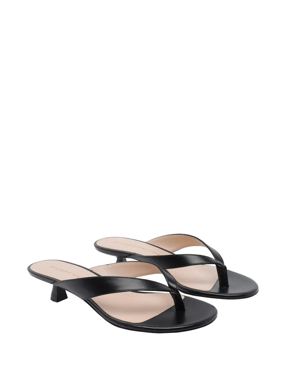 Stuart Weitzman Rio Sleek sandalen Zwart