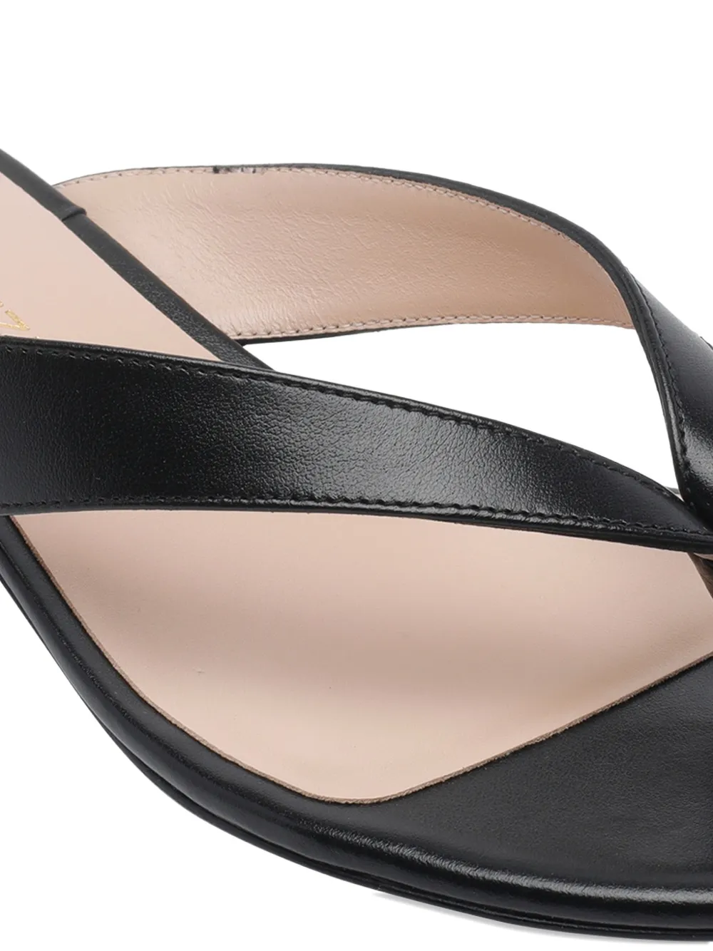 Stuart Weitzman Rio Sleek sandalen Zwart