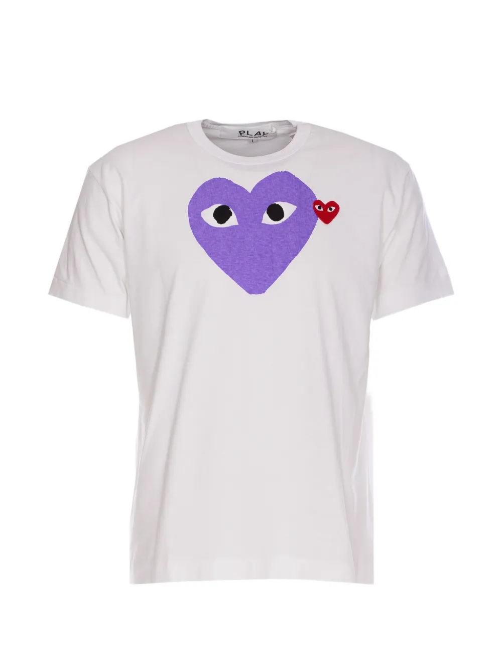 Comme Des Garçons Play heart-print T-shirt - Weiß