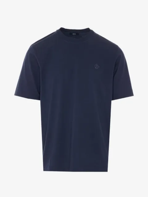 Herno embroidered-logo crew-neck T-shirt