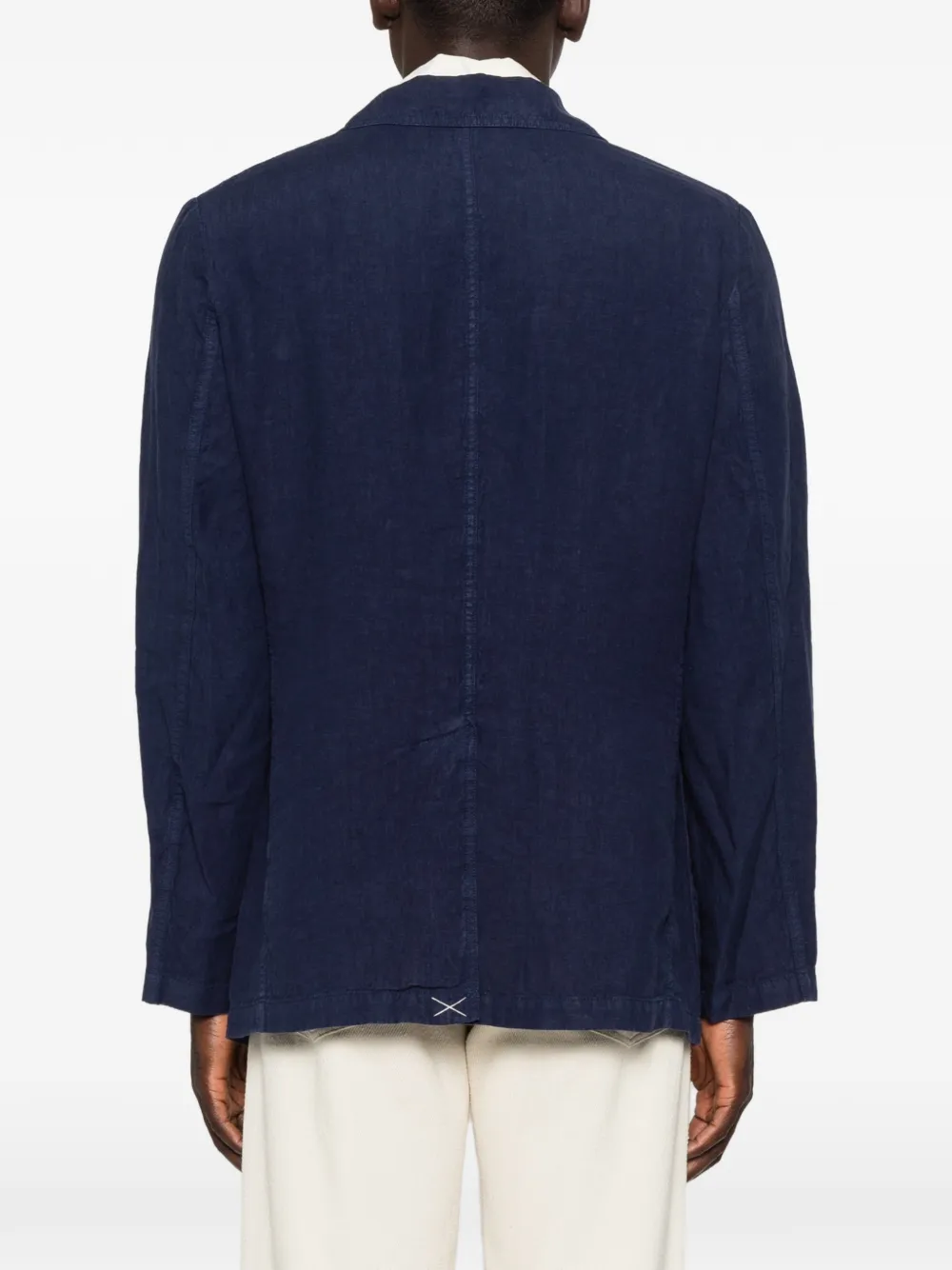 ASPESI Samuraki blazer met enkele rij knopen Blauw