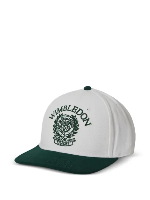 Polo Ralph Lauren Wimbledon embroidered-crest twill baseball cap