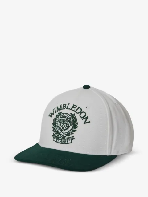 Polo Ralph Lauren Wimbledon embroidered-crest twill baseball cap