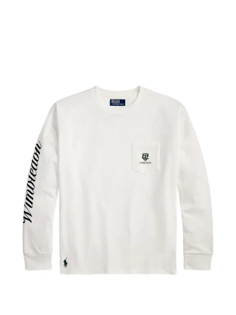 Polo Ralph Lauren Wimbledon long-sleeve pocket sweatshirt