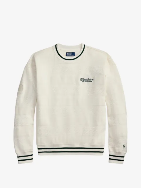 Polo Ralph Lauren Wimbledon embroidered sweatshirt
