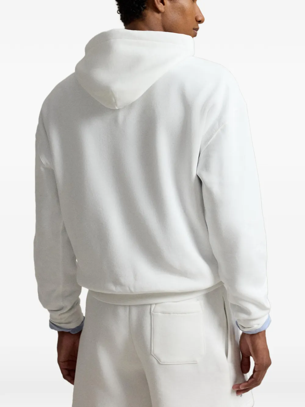Polo Ralph Lauren Wimbledon hoodie met borduurwerk Wit
