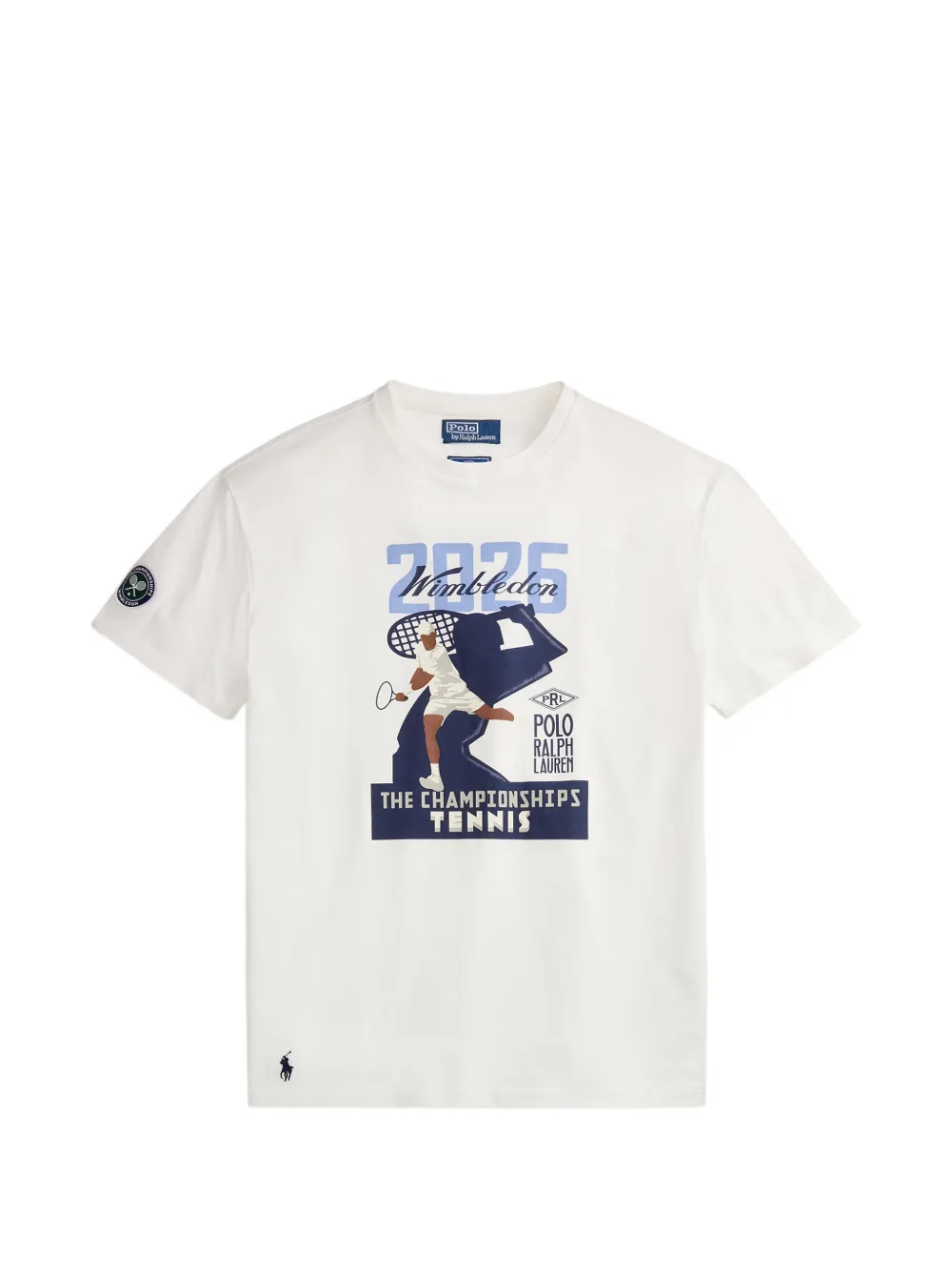 Polo Ralph Lauren Australian Open T-Shirt mit grafischem Print - Weiß