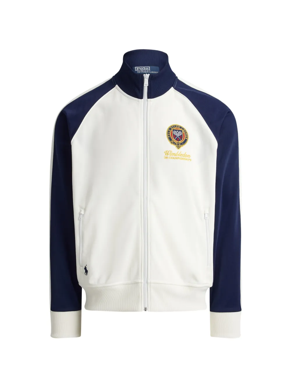 Polo Ralph Lauren Sweatshirt mit Tennis-Patch - Nude