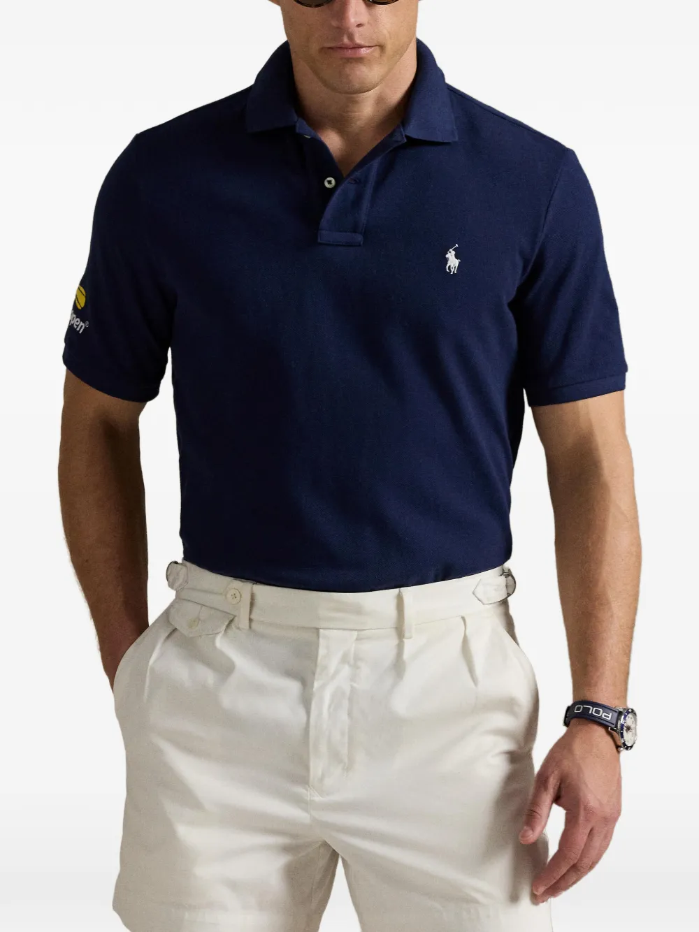 Polo Ralph Lauren Poloshirt met geborduurd logo Blauw