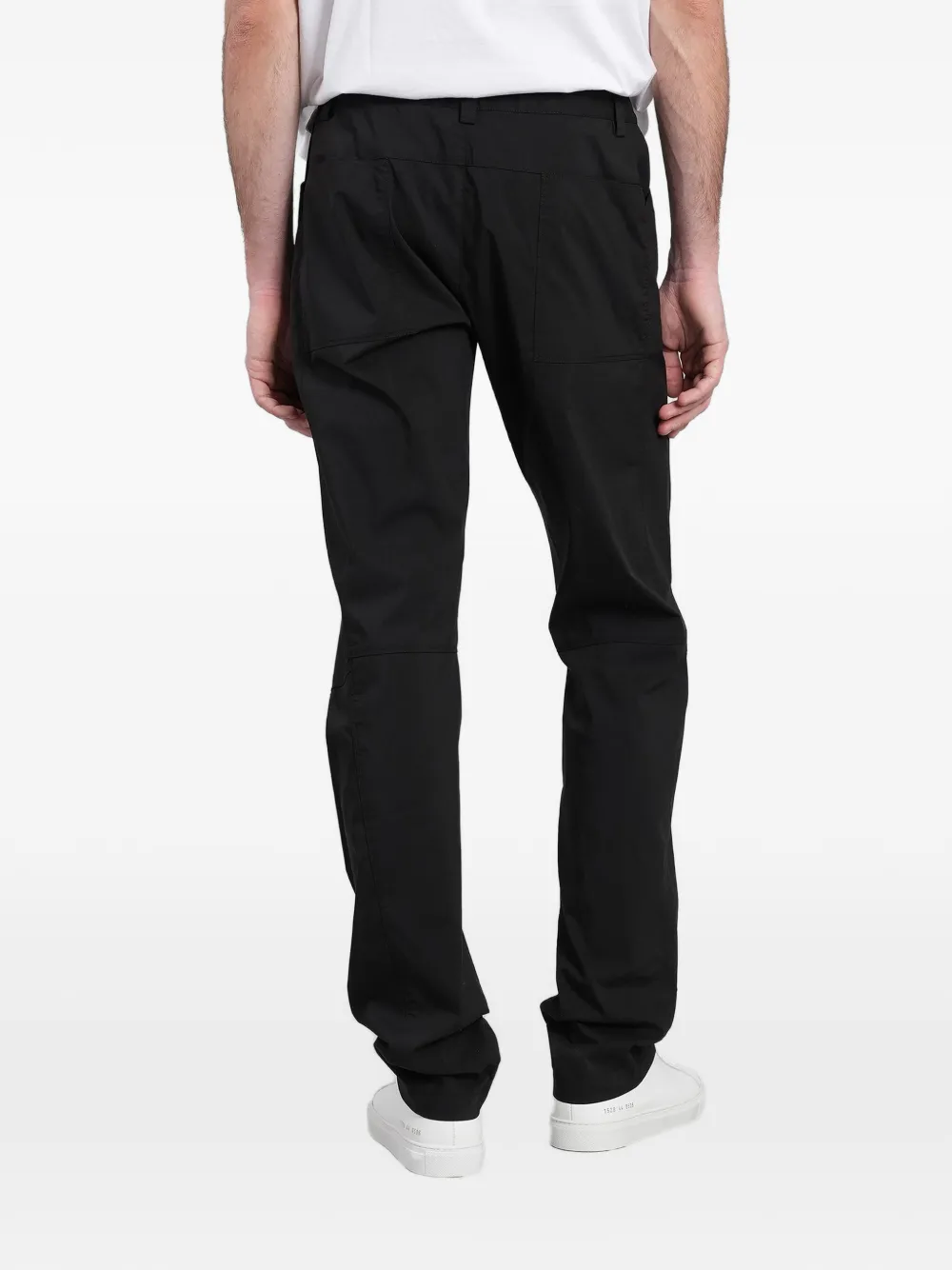 ASPESI Straight broek Zwart