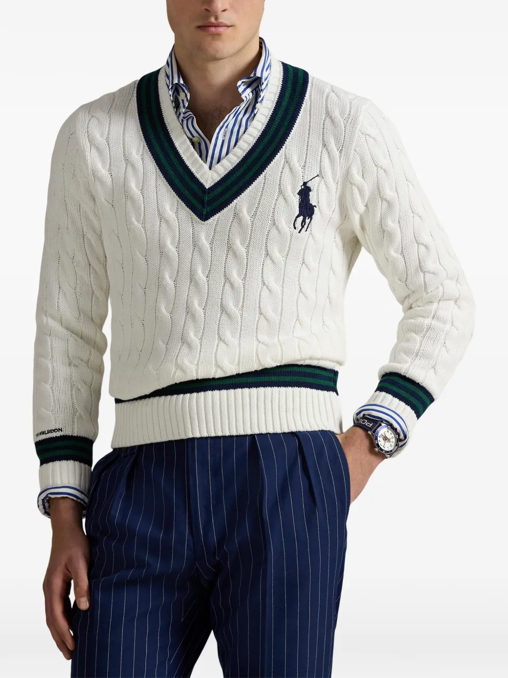 Polo Ralph Lauren Wimbledon trui Wit