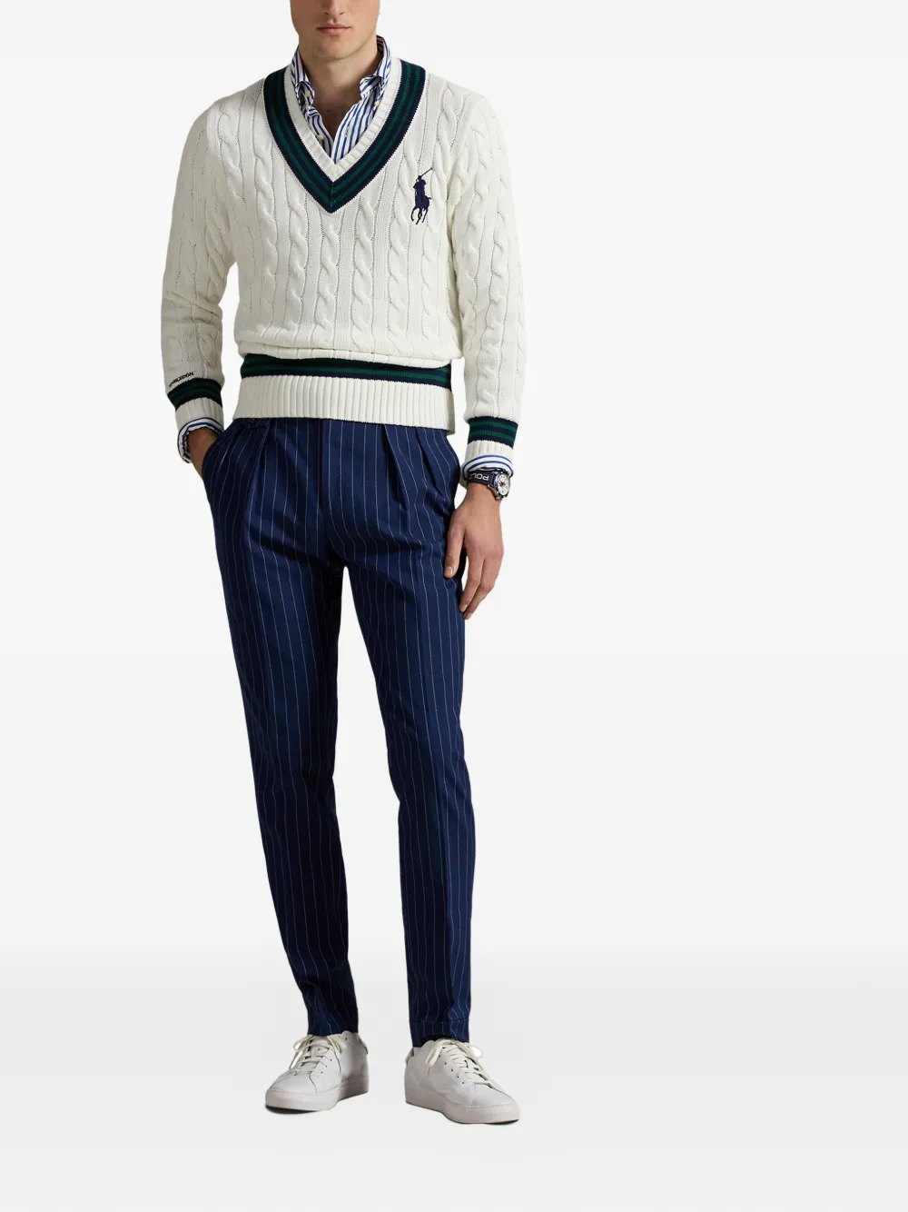 Polo Ralph Lauren Wimbledon trui Wit