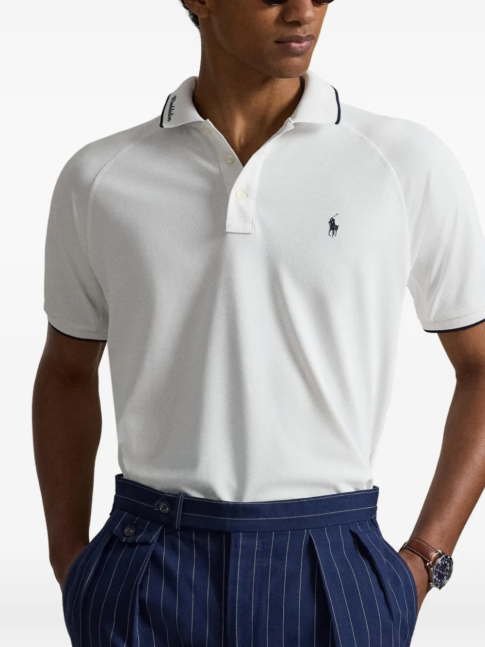 Polo Ralph Lauren x Wimbledon ストライプ ラグランスリーブ