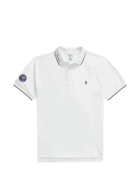 Polo Ralph Lauren playera tipo polo con mangas raglán en colaboración con Wimbledon