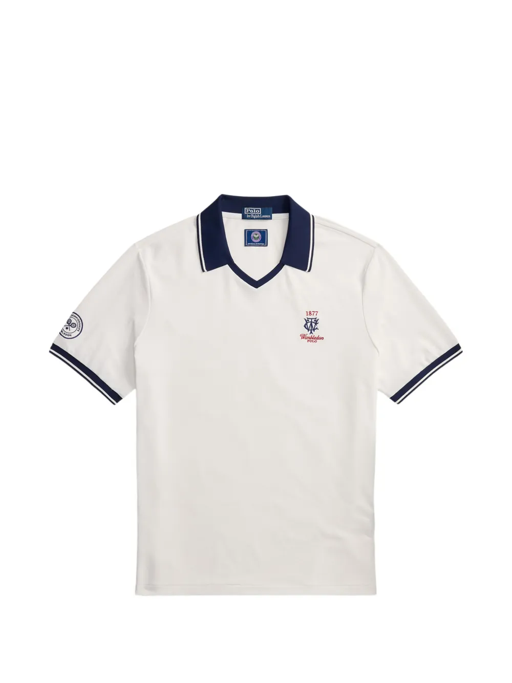 Polo Ralph Lauren x Wimbledon Polo con applicazione - Bianco