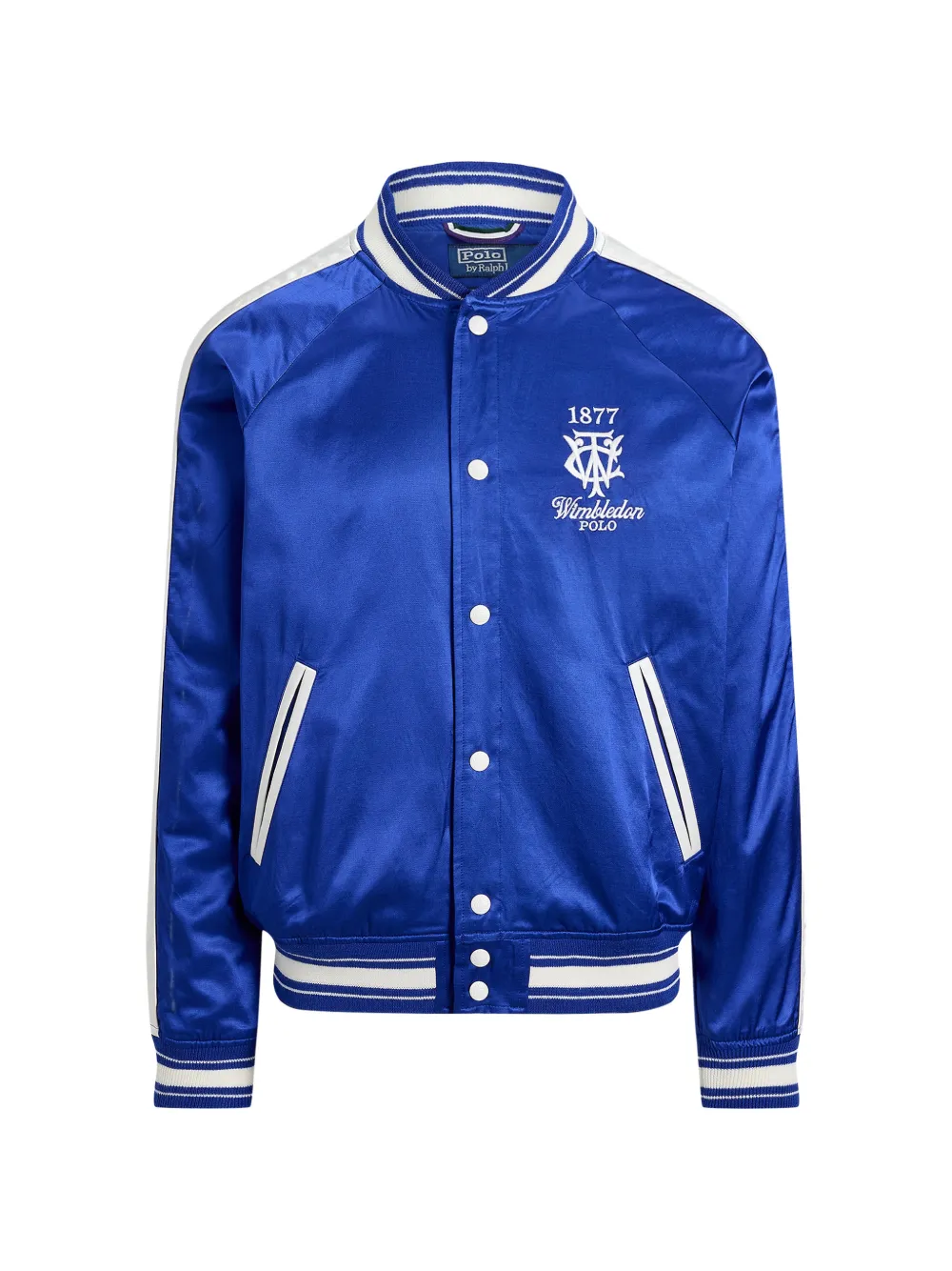 Polo Ralph Lauren Giacca Wimbledon con ricamo - Blu