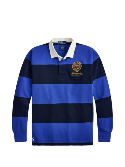 Polo Ralph Lauren striped embroidered rugby polo shirt
