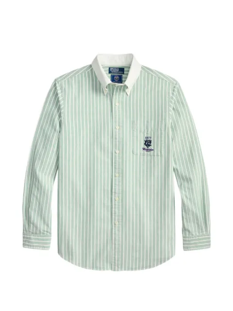 Polo Ralph Lauren striped embroidered oxford shirt