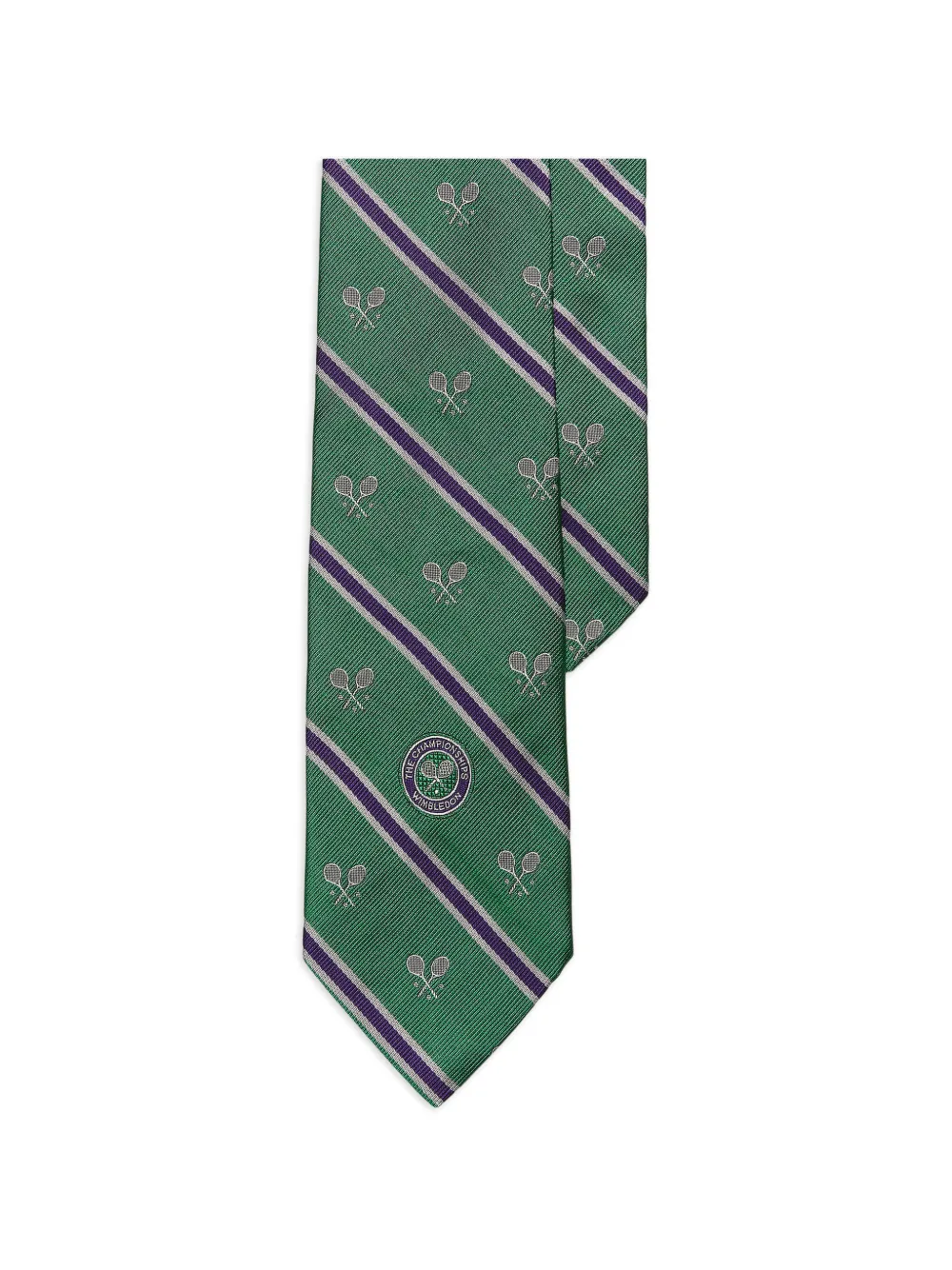 Polo Ralph Lauren Wimbledon patterned tie - Grün