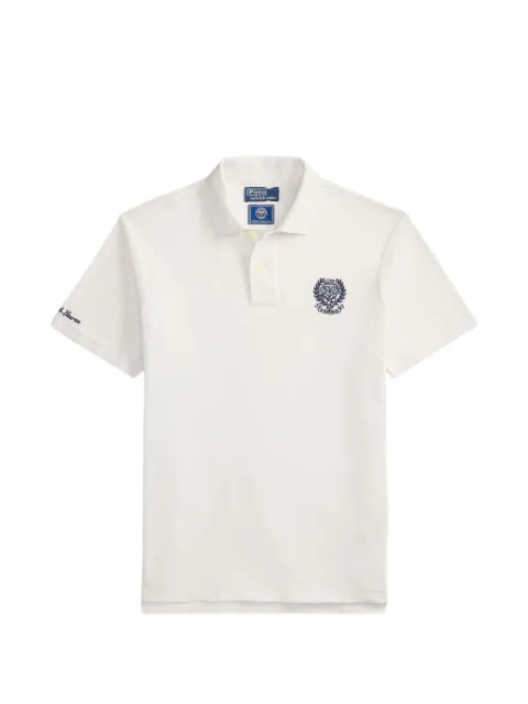 Polo Ralph Lauren قميص بولو 'كريست' بحياكة مخرمة