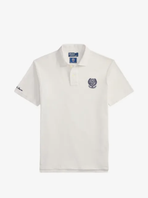 Polo Ralph Lauren Wimbledon crest pointelle polo shirt
