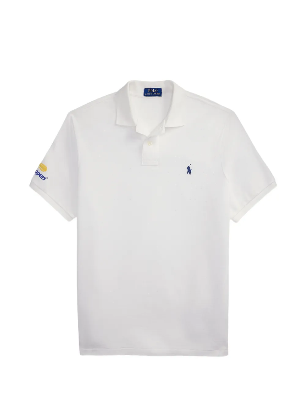Polo Ralph Lauren x US Open Poloshirt mit Logo-Stickerei - Weiß