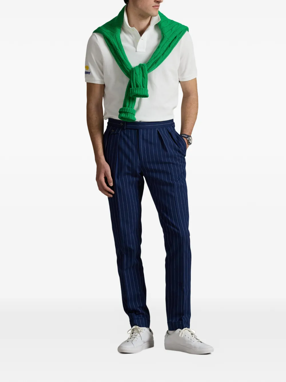 Polo Ralph Lauren x US Open poloshirt met geborduurd logo Wit
