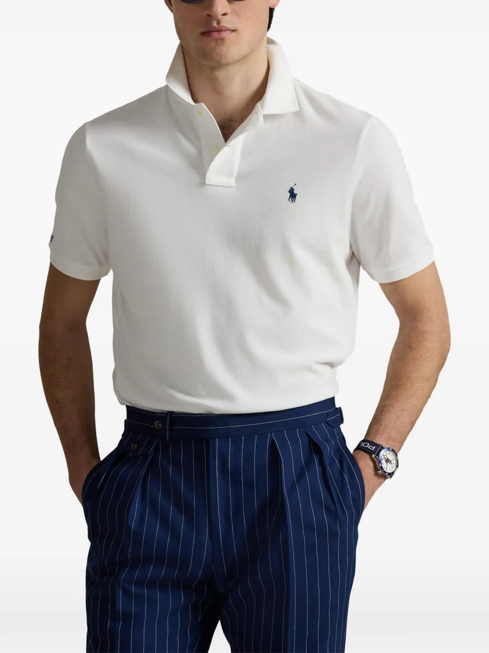 Polo Ralph Lauren x US Open poloshirt met geborduurd logo Wit