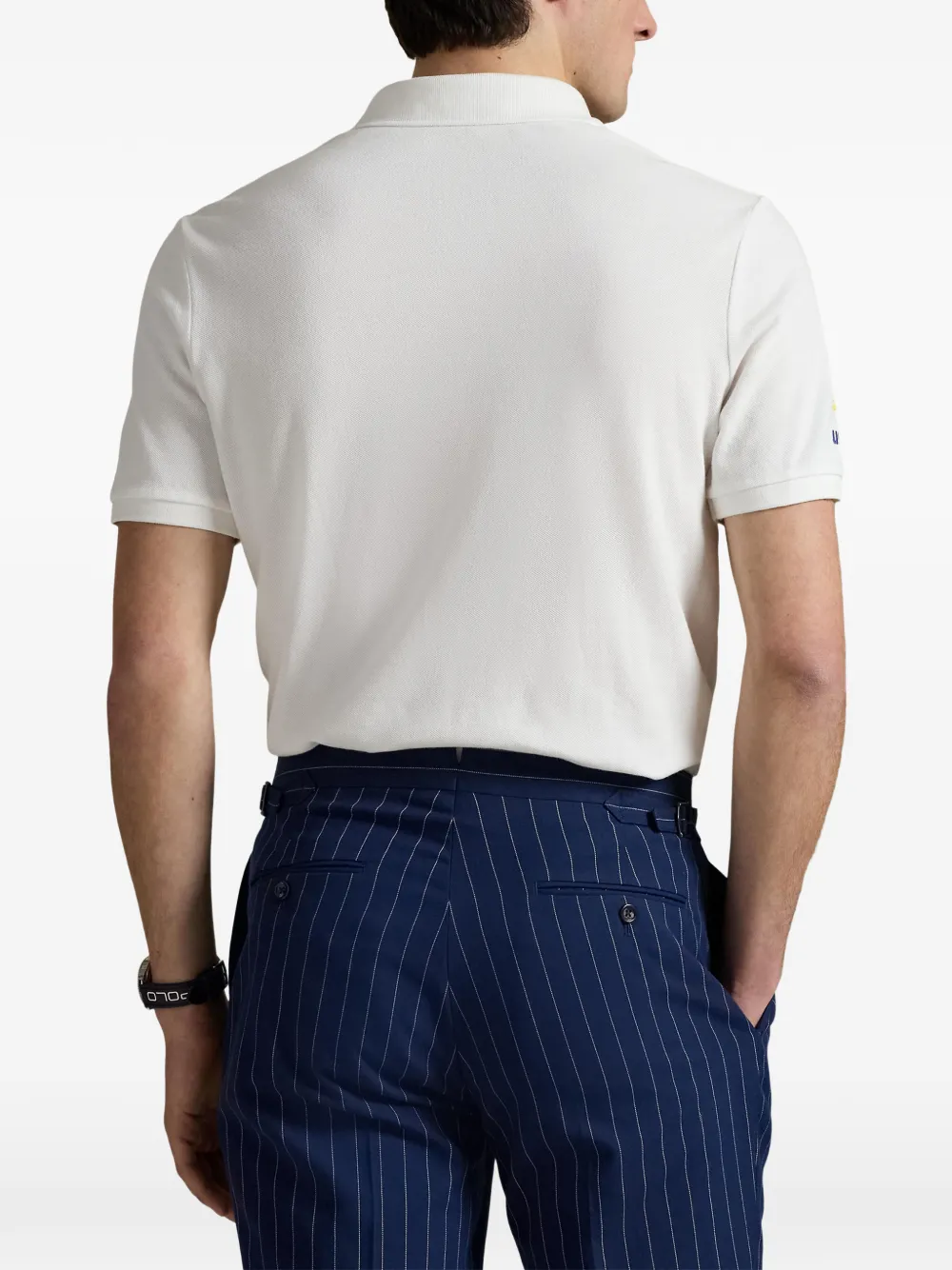 Polo Ralph Lauren x US Open poloshirt met geborduurd logo Wit