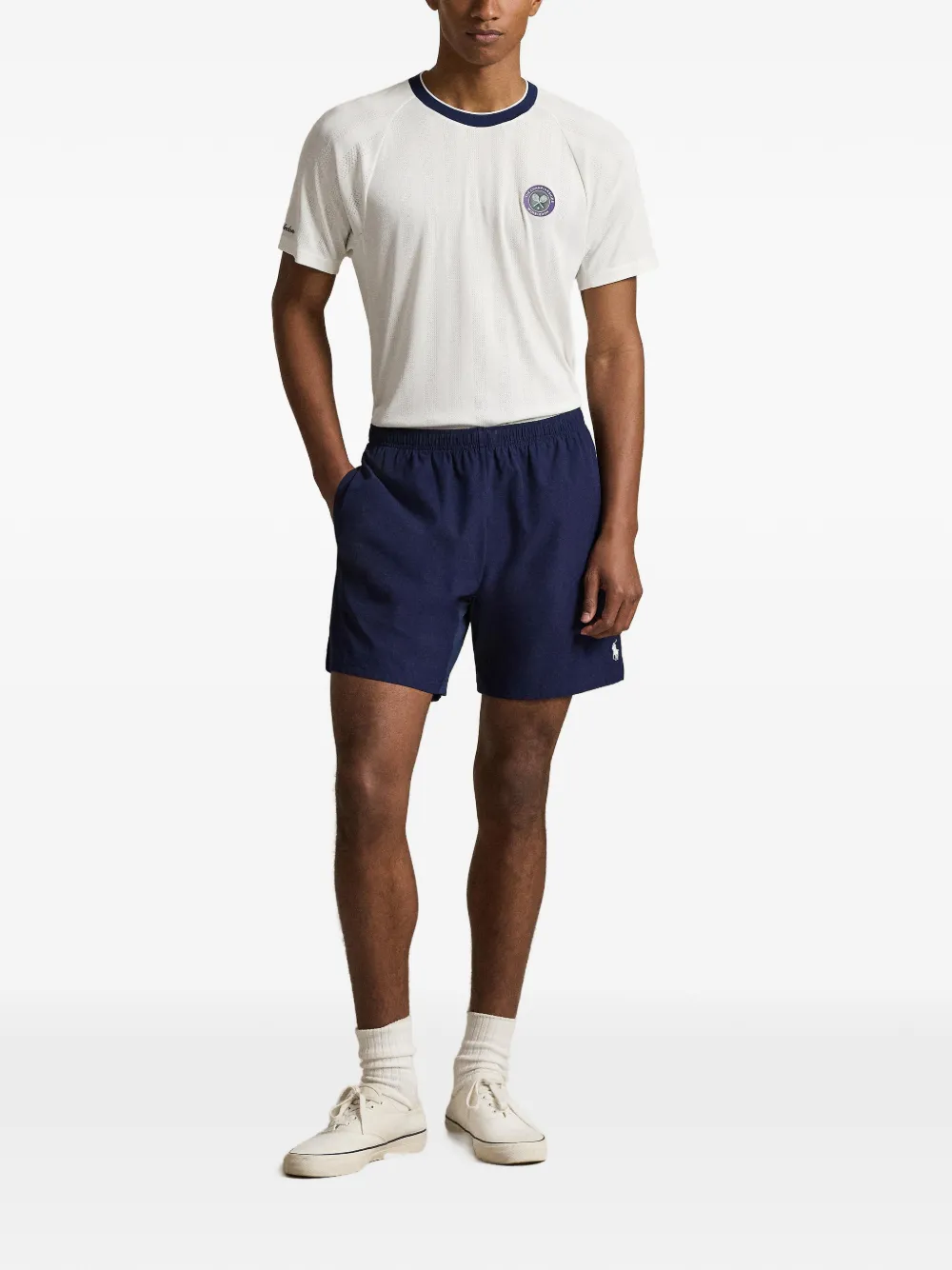 Polo Ralph Lauren Slim-fit T-shirt Wit