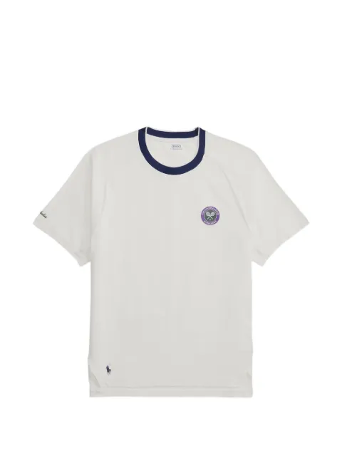 Polo Ralph Lauren raglan sleeve custom slim fit T-shirt