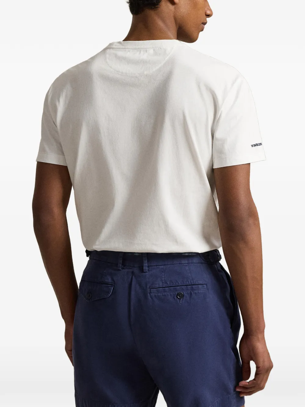 Polo Ralph Lauren T-shirt met grafisch borduurwerk Wit