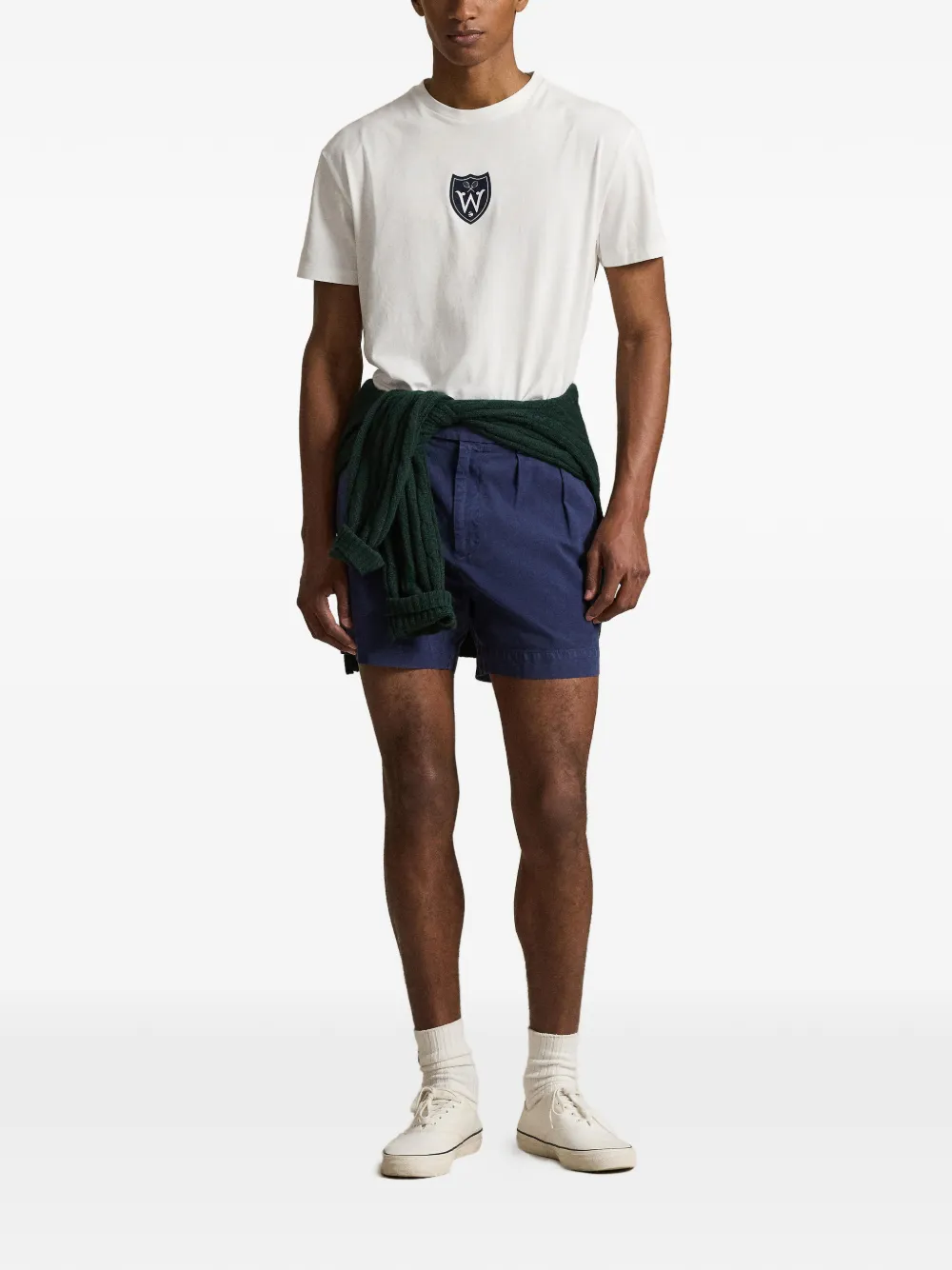 Polo Ralph Lauren T-shirt met grafisch borduurwerk Wit