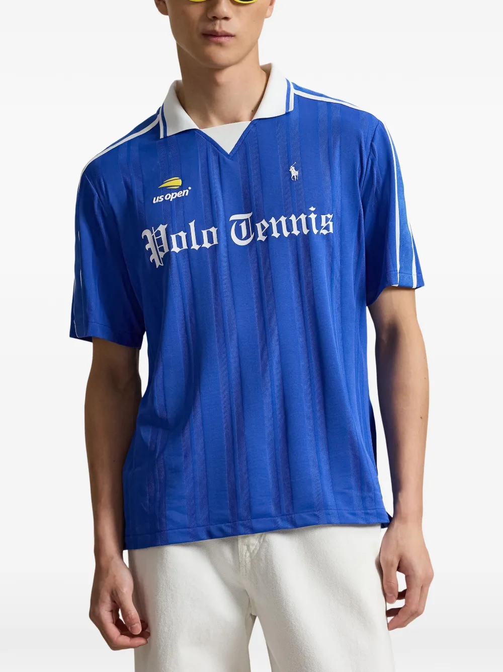 Polo Ralph Lauren Gestreept T-shirt Blauw