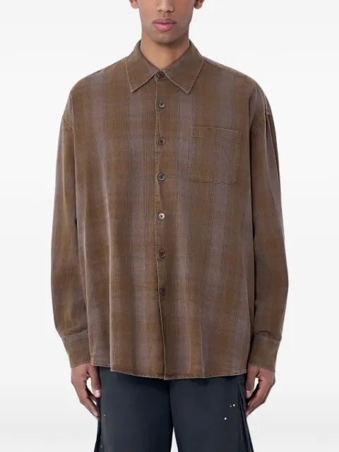 OUR LEGACY textured borrowed corduroy shirt