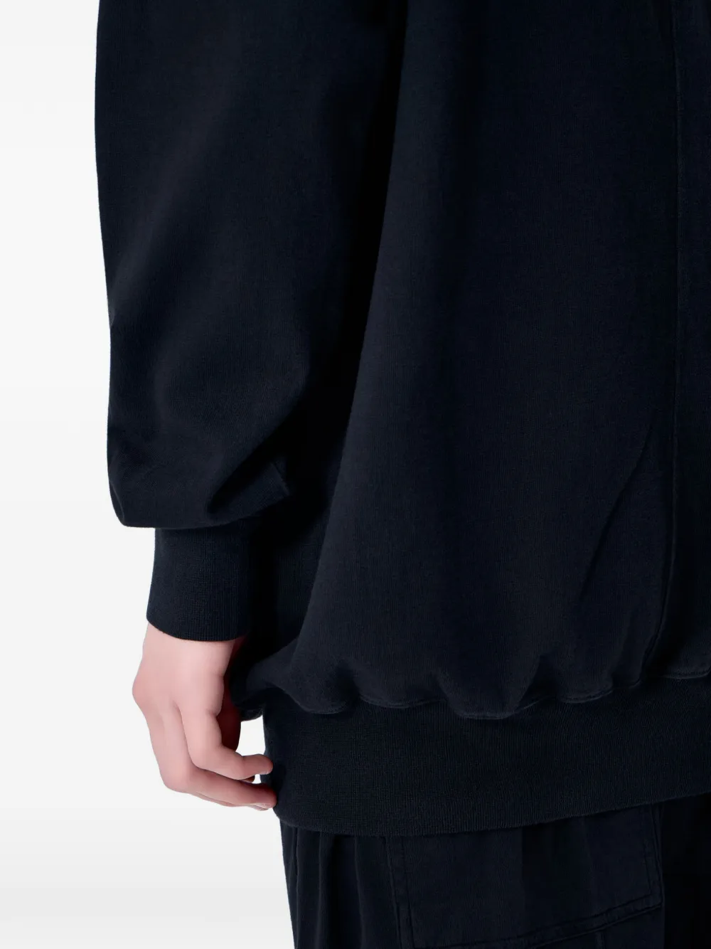 Rick Owens DRKSHDW Hoodie met trekkoord Zwart