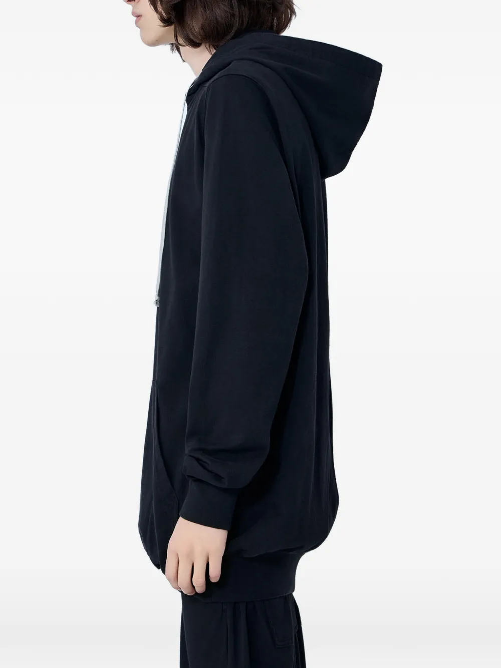 Rick Owens DRKSHDW Hoodie met trekkoord Zwart