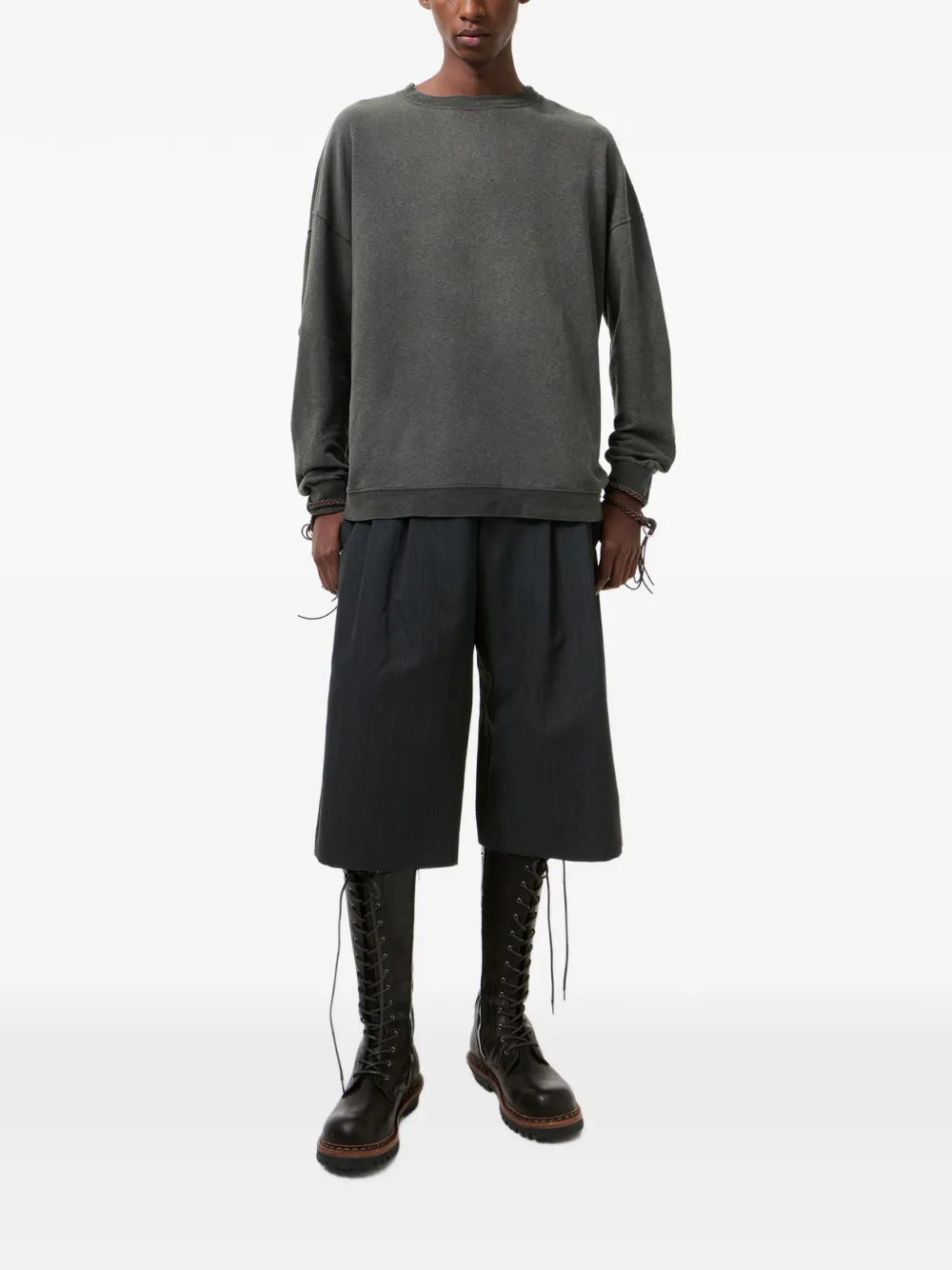 OUR LEGACY Sweater met ronde hals Grijs