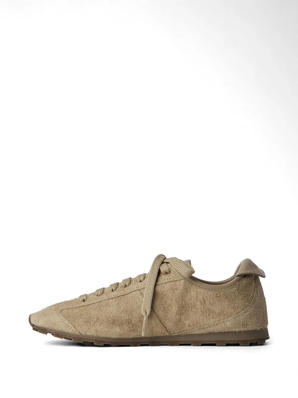 Jacquemus Suède low-top sneakers Beige