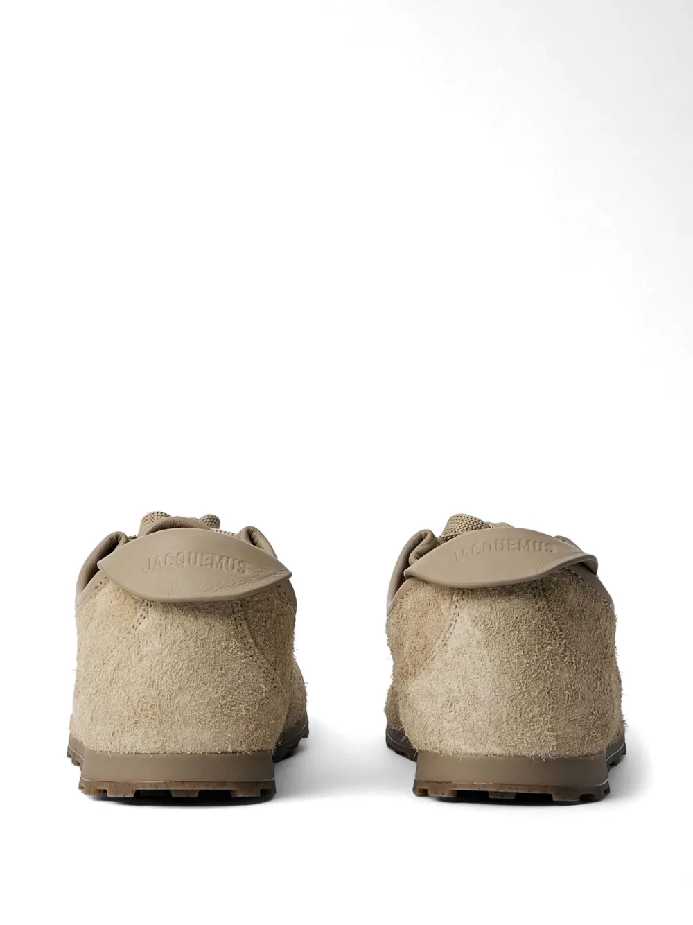 Jacquemus Suède low-top sneakers Beige