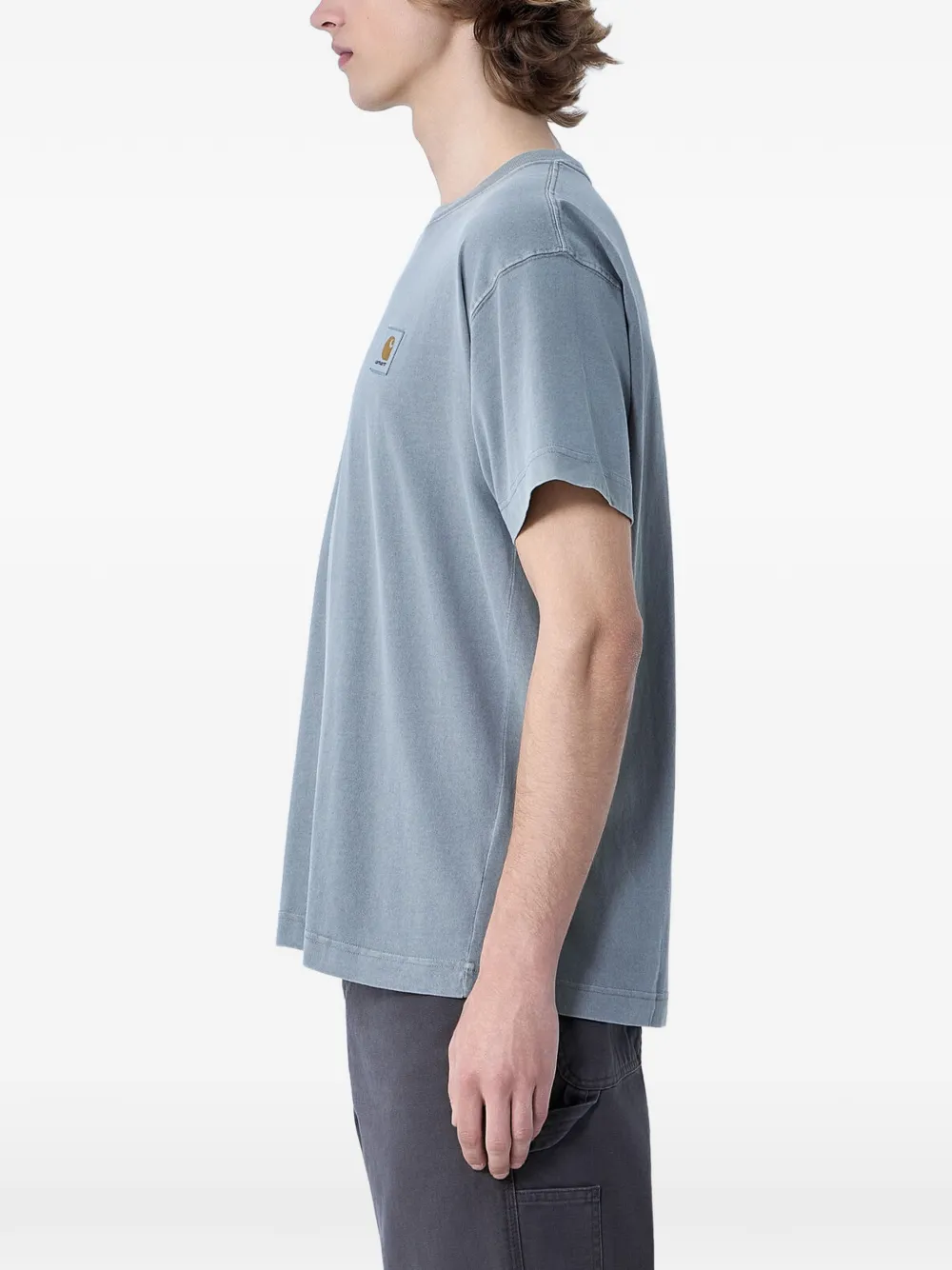 Carhartt WIP T-shirt met logopatch Grijs